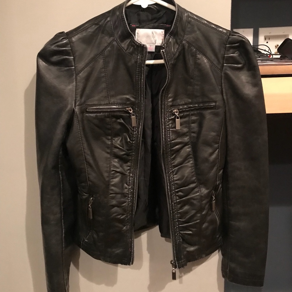 Leather jacket